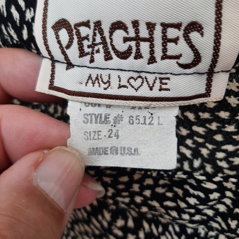 PEACHES MY LOVE BLOUSE - Picture 4 of 11